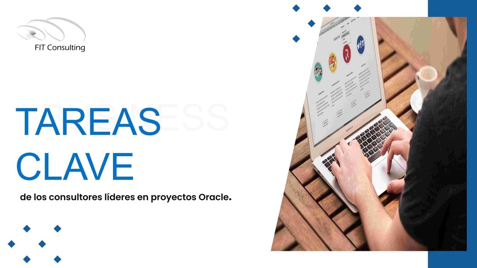 Tareas clave de un consultor líder en Proyectos Oracle